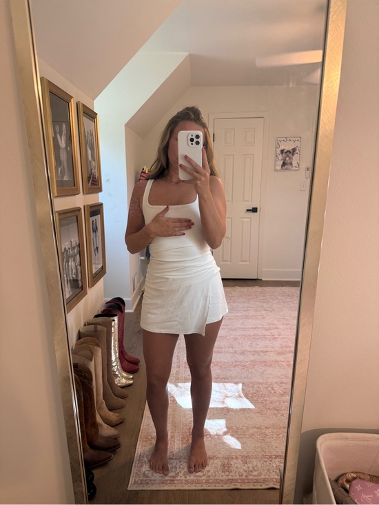 Free People Dresses & Skirts - Free People White Wrap Mini Skirt